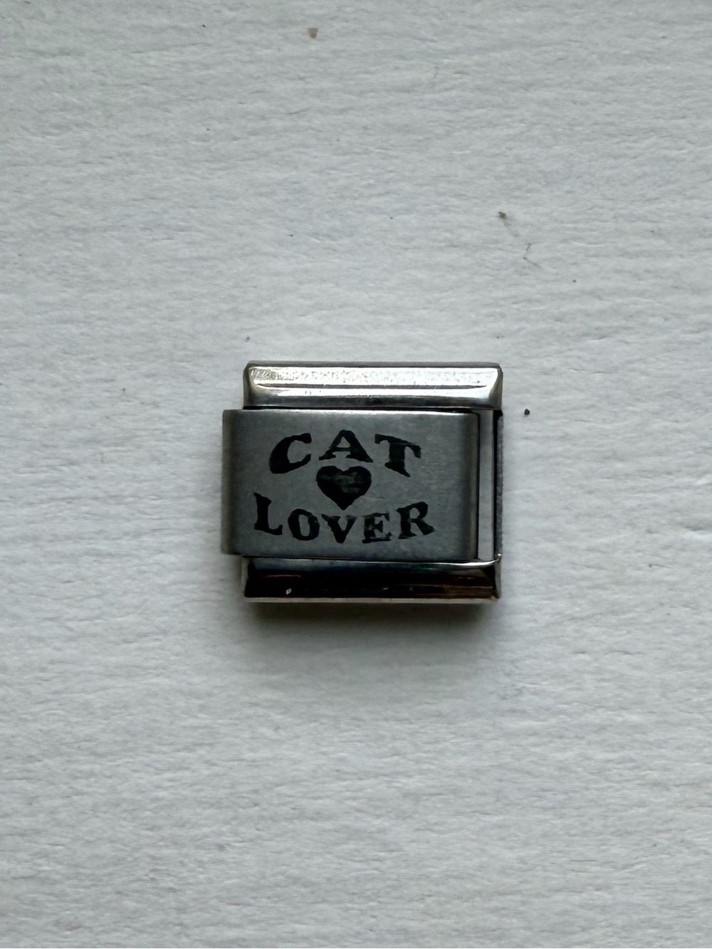 Cat Lover Stainless Charm